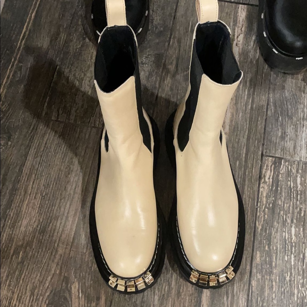 Sandro combat boots